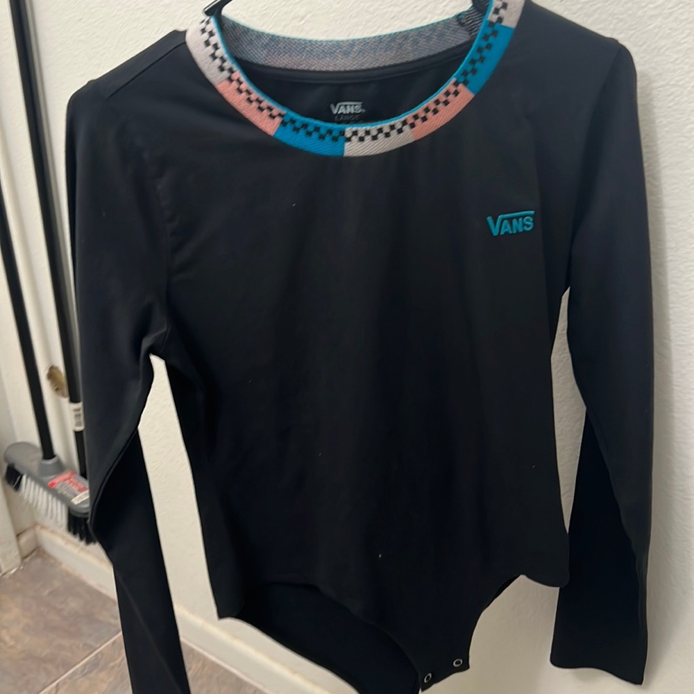 Long sleeve Vans bodysuit New Size Large